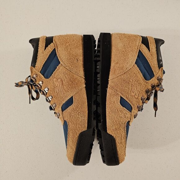 GENUINE NEW BALANCE MENS‎ SIZES 6.5 RAINIER BROWN TEAL MID HIKING SHOE $149 - Picture 4 of 12